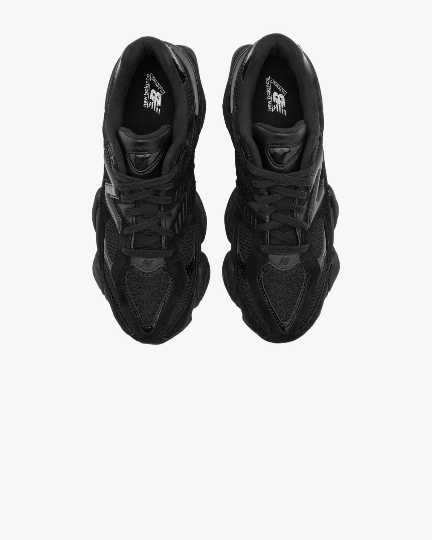 New Balance 9060 Zbo Triple Black Patent